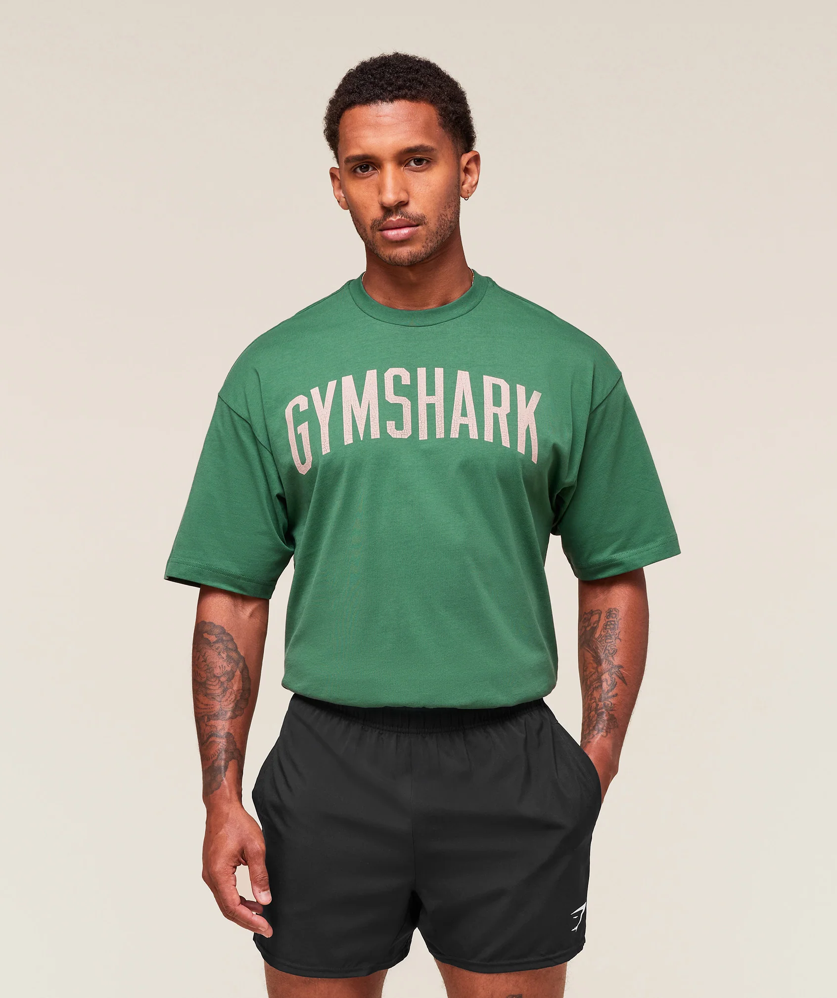 Worn Graphic T-Shirt – Lift Green