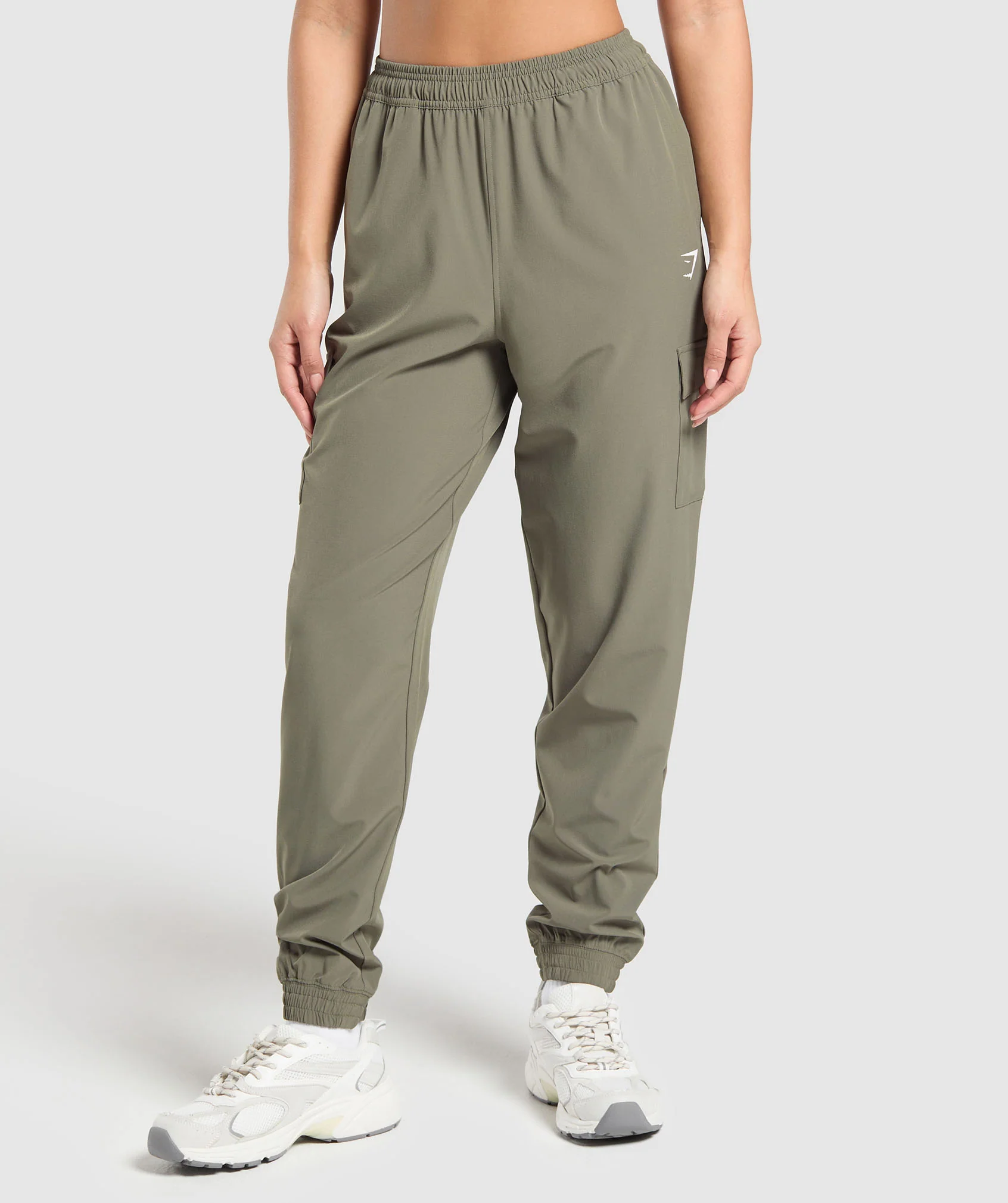 Woven Cargo Pant – Base Green