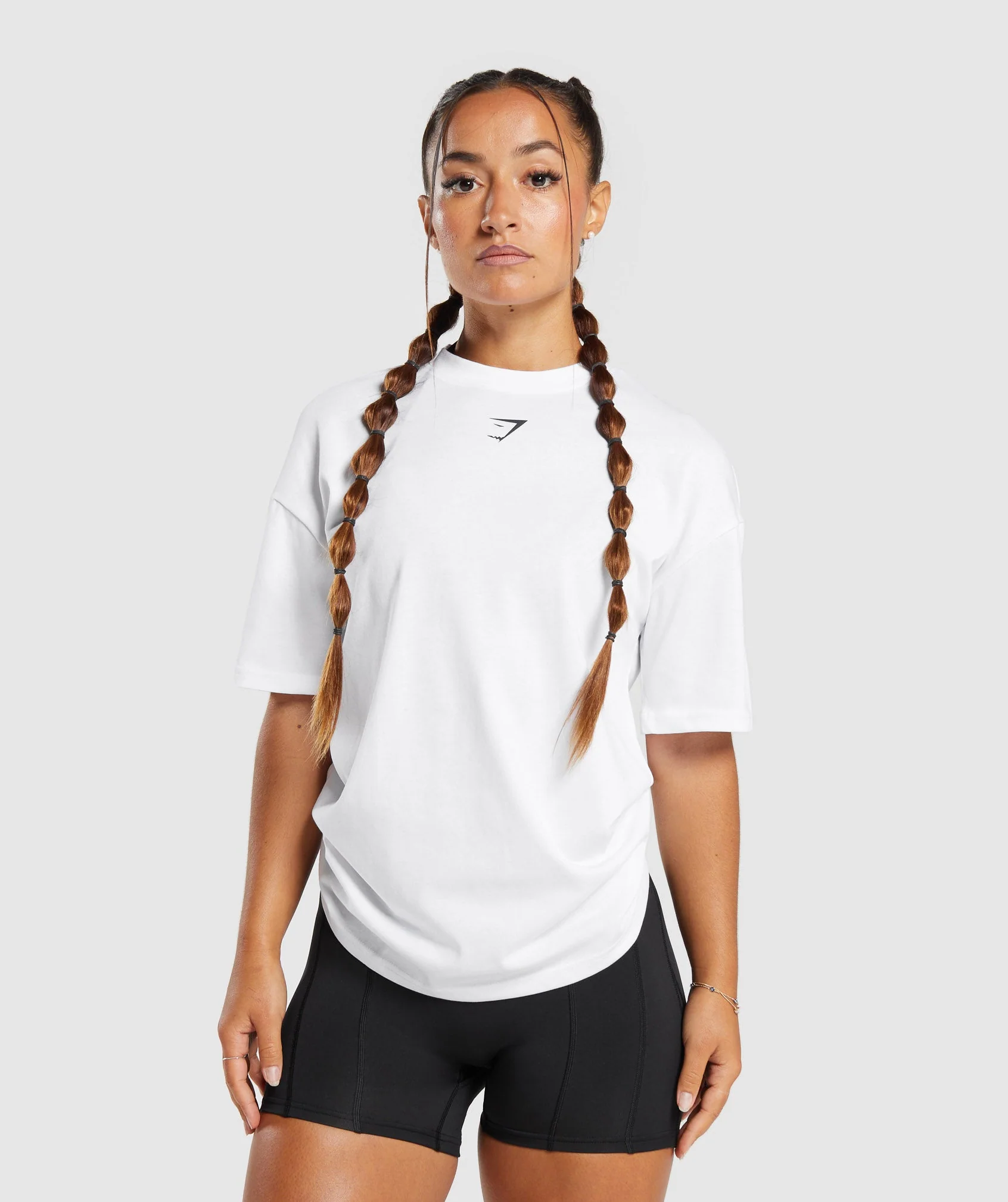 Power Oversized T-Shirt – White